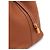 Hermès Bolsa Tote Lock Picotin Camel com ferragem Gold em couro Taurillon Clemence Marrom - vista 5