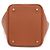 Hermès Bolsa Tote Lock Picotin Camel com ferragem Gold em couro Taurillon Clemence Marrom - vista 7