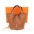 Hermès Bolsa Tote Lock Picotin Camel com ferragem Gold em couro Taurillon Clemence Marrom - vista 9