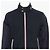Moncler Navy Nylon Steppjacke Blouson für Herren Blau - Ansicht 2