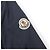 Moncler Navy Nylon Steppjacke Blouson für Herren Blau - Ansicht 6