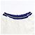 Burberry Pantaloncini in spugna blu e bianco da uomo - vista 5