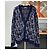 Dior Oblique Wollstrickjacke Blau Schwarz - Ansicht 2