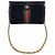 Gucci Borsa a tracolla Ophidia in scamosciato con catena Nero
