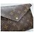 Louis Vuitton Pochette Monogram Kirigami Large Borsa pochette Nero - vista 4