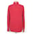 Brunello Cucinelli Strickpullover mit halbem Reißverschluss Rot  - Ansicht 1