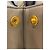 Prada Borsa Tote Vitello Daino Grigio chiaro Marrone - vista 19