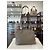 Prada Borsa Tote Vitello Daino Grigio chiaro Marrone - vista 4
