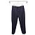 Louis Vuitton Black Signature Wool Cigarette Drawstring Pants
