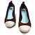Lanvin Ballerine con punta rinforzata in scamosciato bordeaux Rosso