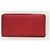 Gucci Red Box Logo Printed Leather Zip Long Wallet - view 5