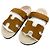 Hermès Sandali e pantofole in shearling da uomo Sifré Multicolore