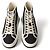 Gucci Sneakers alte GG Tennis Nero - vista 2