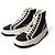 Gucci Sneakers alte GG Tennis Nero - vista 3
