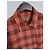 Burberry Camisa de algodón a cuadros rosa para mujer - vista 8