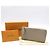 Louis Vuitton Cartera larga Comet Taurillon Zippy Castaño - vista 2