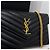 Saint Laurent Borsa a tracolla WOC con catena nera Nero - vista 7