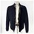 Moncler Herren Reversibler Windbreaker Strickjacke Blau - Ansicht 8