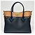 Louis Vuitton Borsa Tote On My Side MM Nero - vista 3