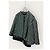 Louis Vuitton Chaqueta de bouclé verde con broche dorado - vista 2