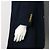 Thom Browne Balmacaan Macintosh Herrenmantel Navy Blau - Ansicht 3