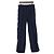 Gucci Pantaloni da uomo blu navy con logo GG e tre strisce