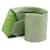 Hermès Green Chandal Pattern Silk Tie - view 2