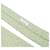 Hermès Green Chandal Pattern Silk Tie - view 4