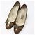 Salvatore Ferragamo Patentleder-Pumps mit silberner Schleife Braun - Ansicht 7