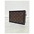 Louis Vuitton Clutch e borsa messenger Monogram Macassar Marrone - vista 3