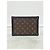 Louis Vuitton Clutch e borsa messenger Monogram Macassar Marrone - vista 8