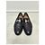 Hermès Mocassini da uomo Black Silver Logo Paris Nero - vista 5