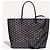 Goyard Sac Anjou PM Navy - vue 4