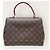 Louis Vuitton Borsa a tracolla Cluny in Monogram Canvas Glacier Blue MM Marrone - vista 7
