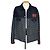 Gucci Denimjacke mit gewaschenem Logo Schwarz