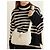 Gucci Borsa a tracolla Jackie Small in shearling a mezzaluna Multicolore - vista 9