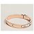 Hermès Bracciale Mini Click Kelly da donna Oro Rosa Arancione - vista 3
