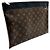 Louis Vuitton Pochette Discovery Monogram Macassar GM Clutch Multicolore - vista 5