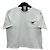 Prada Baumwoll-T-Shirt mit Dreieckslogo Silber