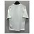 Prada Baumwoll-T-Shirt mit Dreieckslogo Silber - Ansicht 5