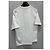 Prada Baumwoll-T-Shirt mit Dreieckslogo Silber - Ansicht 7