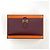 Hermès Lange Brieftasche Beige mit Goldprägung - Geschenk Rot - Ansicht 2