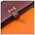 Hermès Lange Brieftasche Beige mit Goldprägung - Geschenk Rot - Ansicht 8