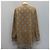 Burberry Monogram Wool Silk Blend Cardigan Brown - view 3