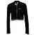 Miu Miu Logo Strickjacke mit Reißverschluss Silber