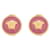 Versace Orecchini BIGGIE STUD Rosa  - vista 1