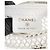 Chanel Borsa hobo a tracolla in mesh bianco - vista 12