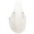 Chanel Borsa hobo a tracolla in mesh bianco - vista 2