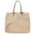 Fendi Borsa shopper a spalla in tela grigia Marrone