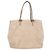 Fendi Borsa shopper a spalla in tela grigia Marrone - vista 3